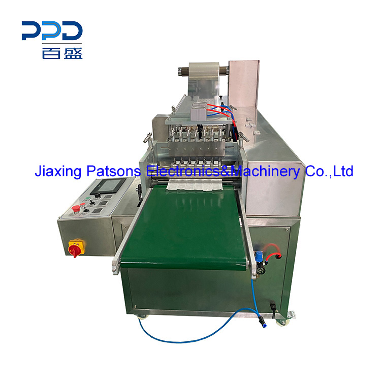 Four Side Seal Disposable Wooden Tongue Depressor Packaging Machine, PPD-WTP80